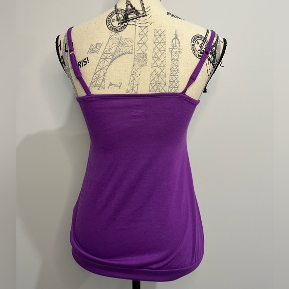 Y2K Purple Sequin Camisole - Picture 3 of 4